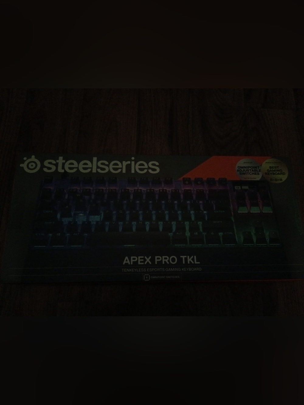 SteelSeries Apex Pro TKL Gaming Keyboard – Black with RGB